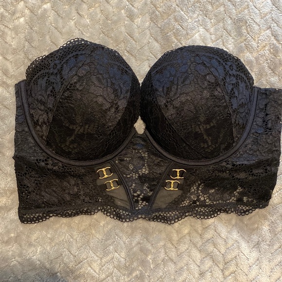 LaSenza black lace bra top 36C - Picture 1 of 2